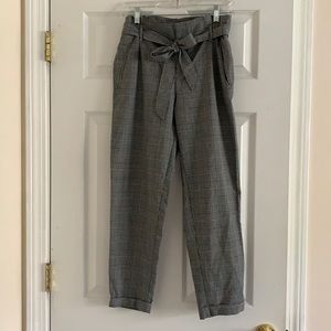 plaid dress pants